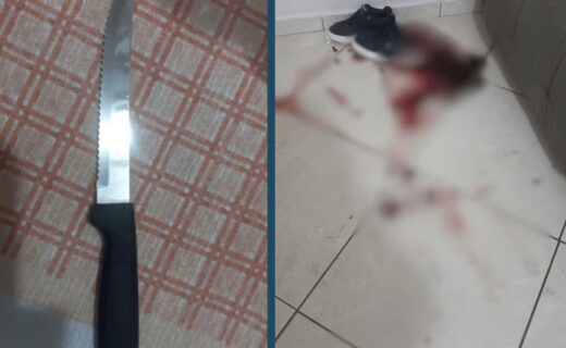 A autora do crime foi presa por tentiva de homicídio