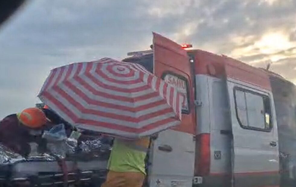 Colisão na Rodovia Anhanguera em Sumaré deixa motociclista ferido