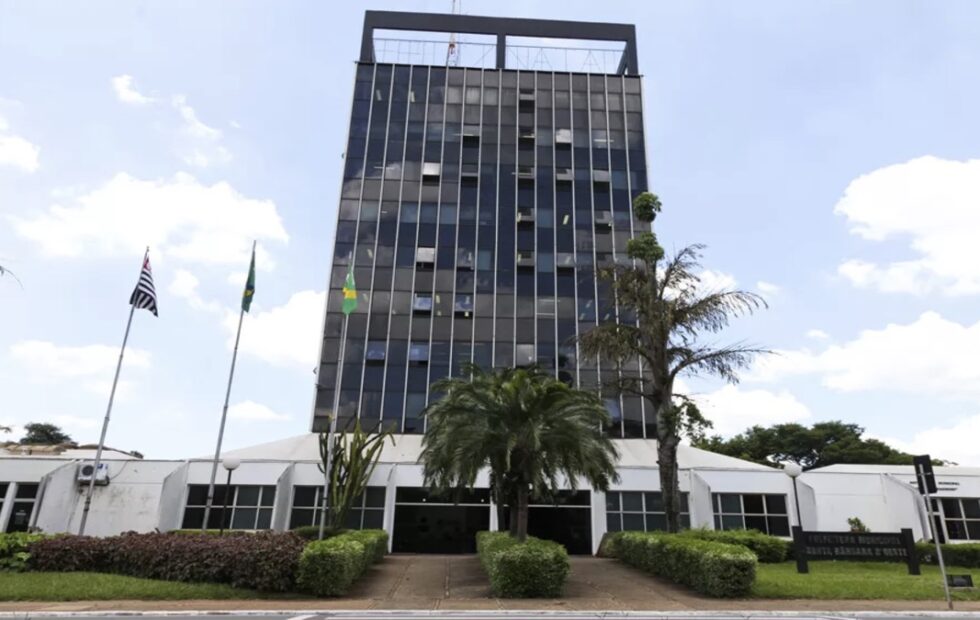 Sede da Prefeitura de Santa Bárbara d'Oeste — Foto: Divulgação